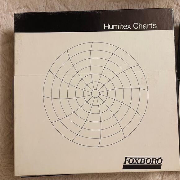 Foxboro Humitex Phantom Charts 828801 In Box - Picture 1 of 6